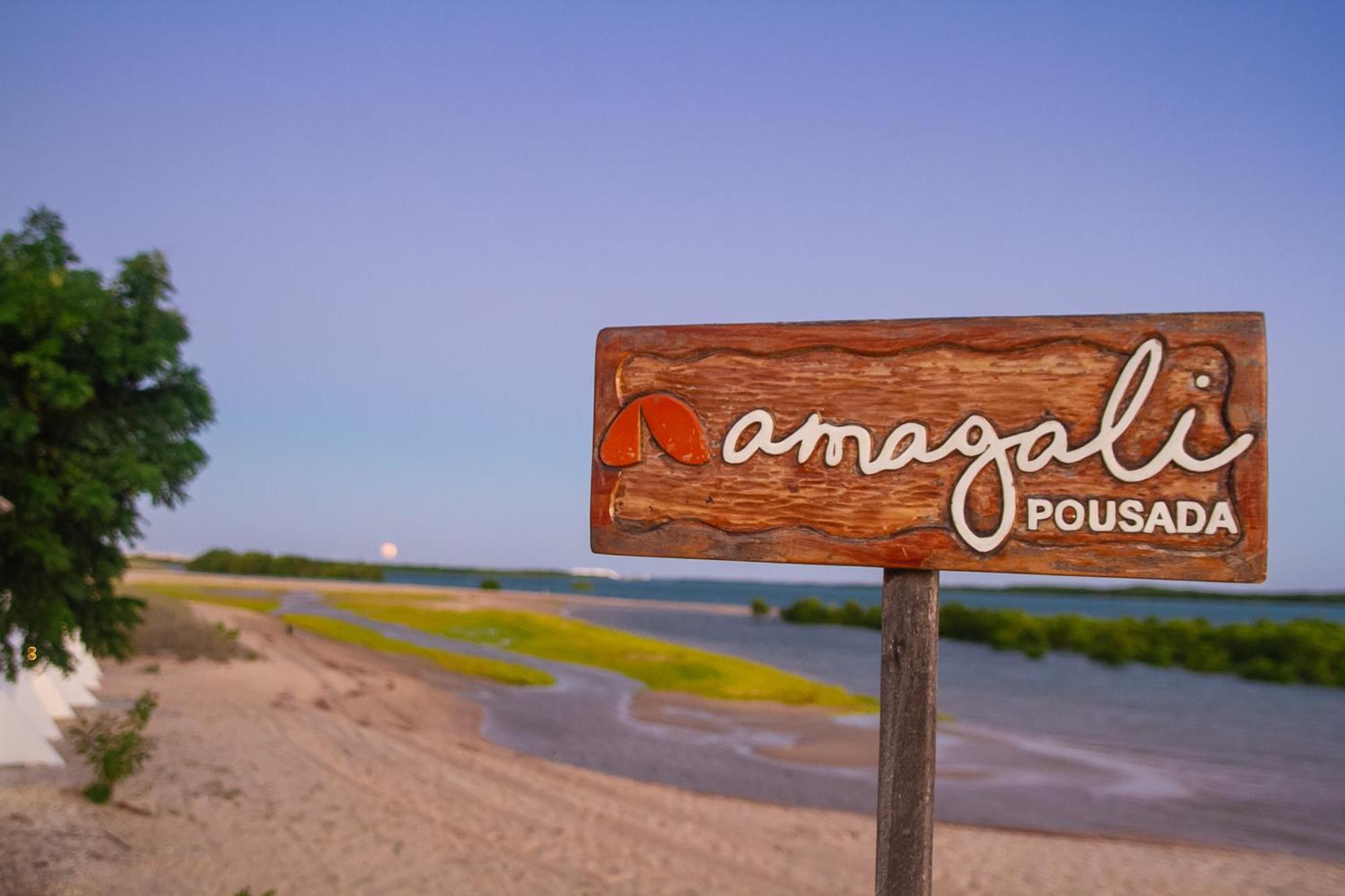 Amagali Pousada Galinhos Exterior foto